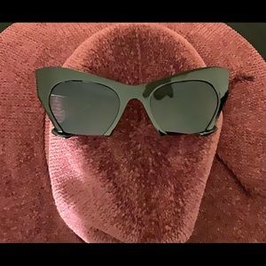 Black Cat Eye Sunglasses